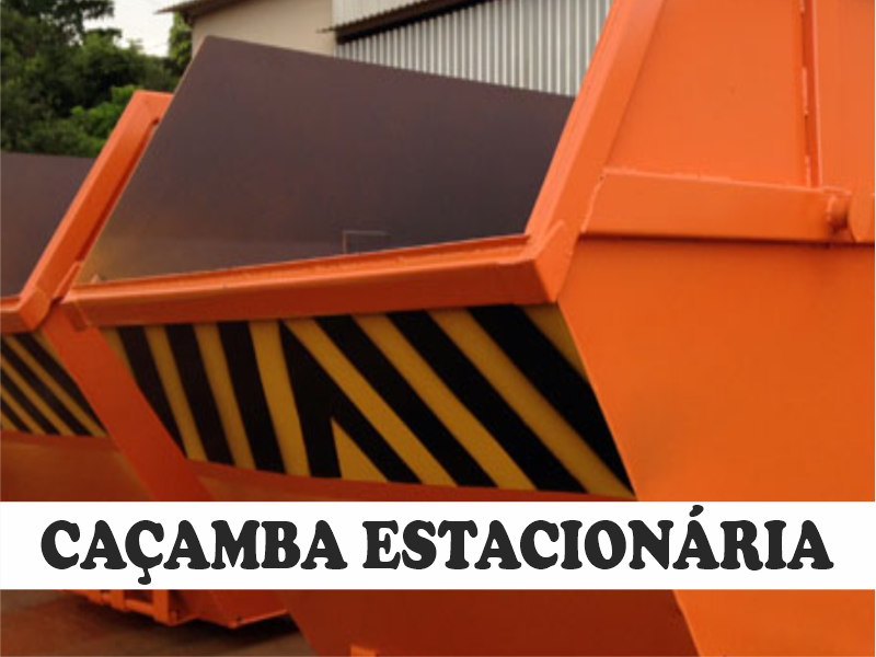 CAÇAMBA ESTACIONÁRIA